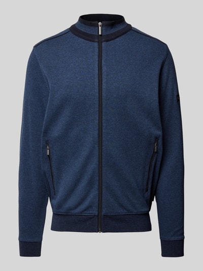 bugatti Sweatjacke mit Stehkragen Jeansblau 2