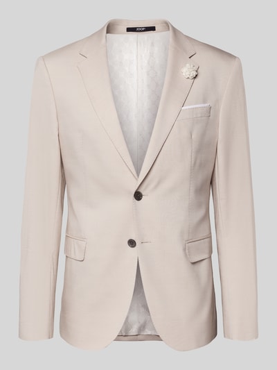 JOOP! COLLECTION 2-knoops colbert met Borstzak Zand - 2