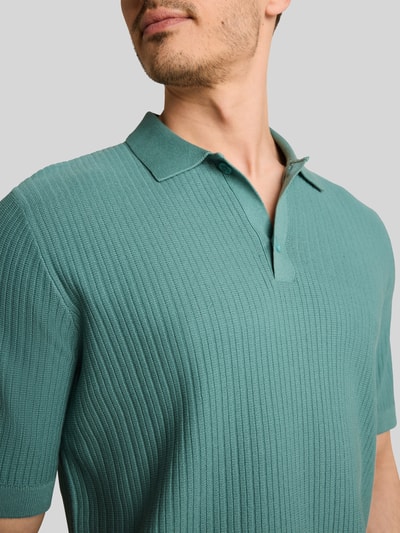 Tom Tailor Regular Fit Poloshirt aus reiner Baumwolle ' Tuerkis 3