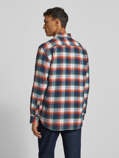 Christian Berg Men Regular Fit Freizeithemd mit Button-Down-Kragen Kupfer 5