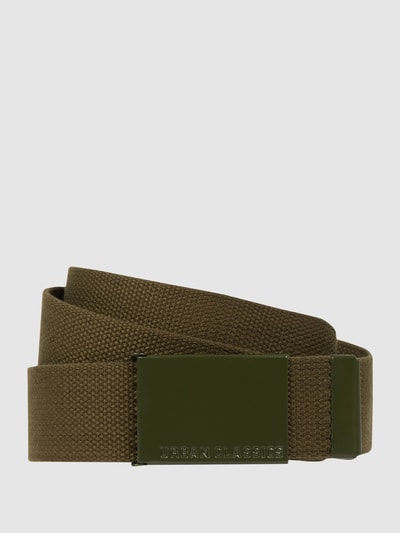 URBAN CLASSICS Gürtel aus Textil im 2er-Pack Olivgrün 2