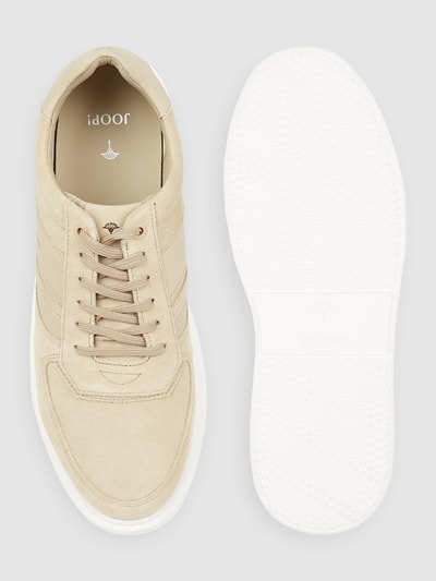 JOOP! SHOES Sneaker aus Veloursleder und Leder Modell 'Velluto' Beige 4