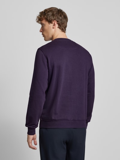 s.Oliver RED LABEL Sweatshirt met ronde hals Violet - 5