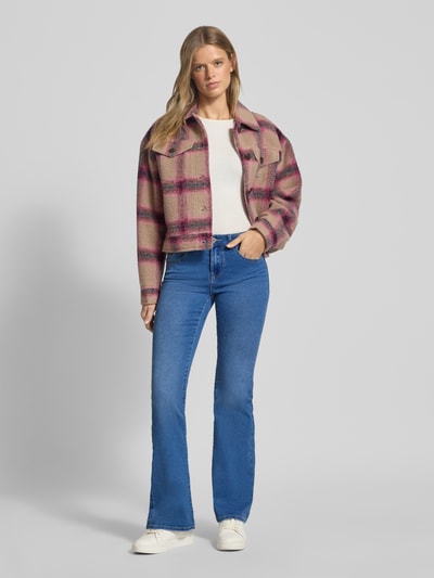 Only Bootcut jeans van katoenmix, model 'REESE' Lichtblauw - 1