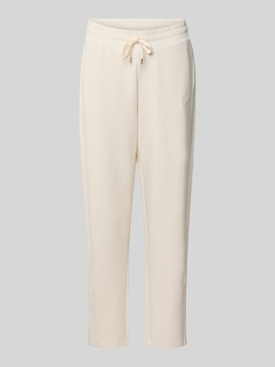 JOOP! Spodnie dresowe z wpuszczanymi kieszeniami model ‘TORIA’ Złamany biały 2