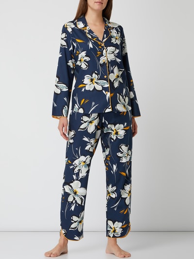 Cyberjammies Pyjamabroek van een mix van katoen en modal, model 'Alexa' Donkerblauw - 1