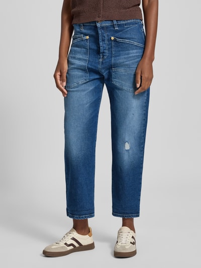 MAC Jeansy z 5 kieszeniami Niebieski 4