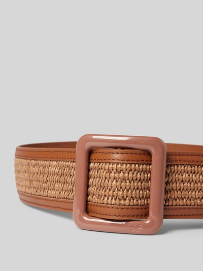 Weekend Max Mara Riem in two-tone-stijl Cognac - 2