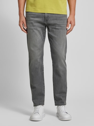 BOSS Orange Regular fit jeans in 5-pocketmodel, model 'RE.MAINE BO' Middengrijs - 4