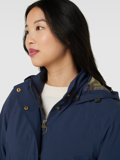 Barbour Jack met opgestikte klepzakken, model 'Clyde' Marineblauw - 3