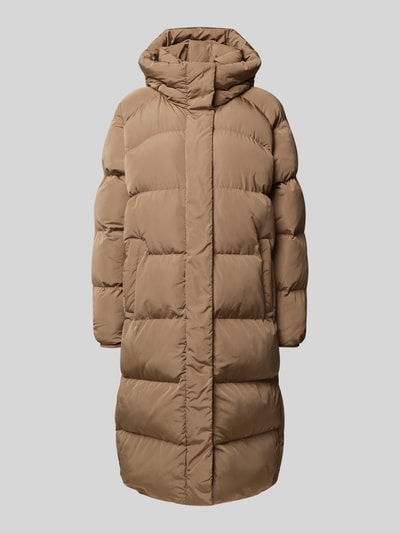 Superdry Steppmantel mit Kapuze und Eingrifftaschen Beige 2