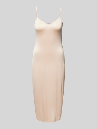 Hanro Unterkleid mit V-Ausschnitt Beige 1