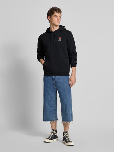 SANTA CRUZ Hoodie mit Känguru-Tasche Black 1