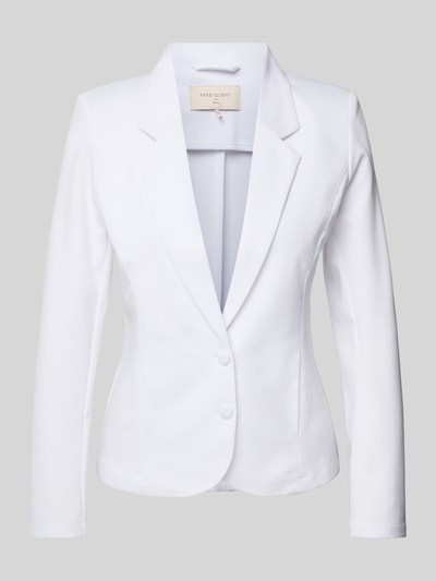 FREE/QUENT Slim fit blazer met knoopsluiting, model 'NANNI' Offwhite - 2