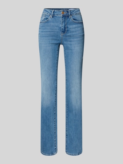 Vero Moda Straight fit jeans van katoenmix, model 'FLASH' Jeansblauw - 2