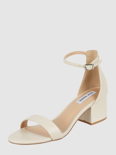 Steve Madden Sandalen van leer, model 'Irenee' Offwhite - 1