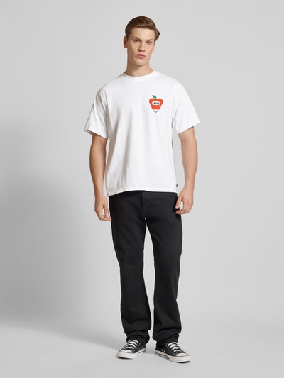 Levi's® T-Shirt mit Motiv- und Label-Print Weiss 1