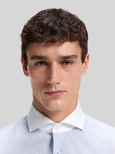 BOSS Slim Fit Businesshemd aus reiner Baumwolle Modell 'HANK-SP-B1' Bleu 3