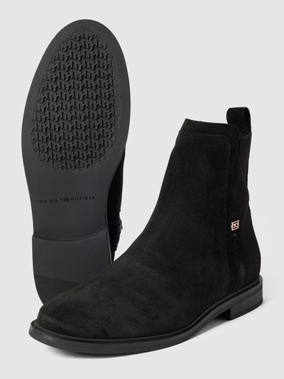 Tommy Hilfiger Chelsea Boots mit Label-Detail Modell 'TOMMY ESSENTIALS' Black 3