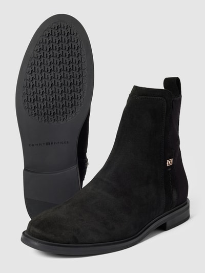 Tommy Hilfiger Chelsea Boots mit Label-Detail Modell 'TOMMY ESSENTIALS' Black 4