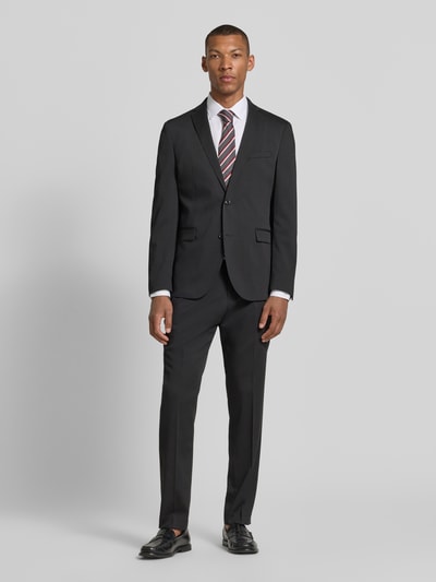s.Oliver BLACK LABEL Regular Fit Anzughose mit Viskose-Anteil Black 1