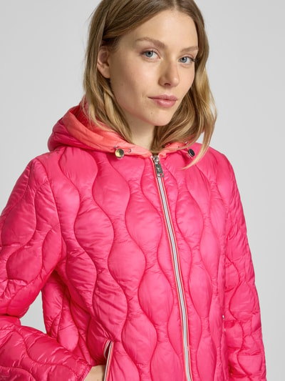 Fuchs Schmitt Steppjacke mit Kapuze Pink 3