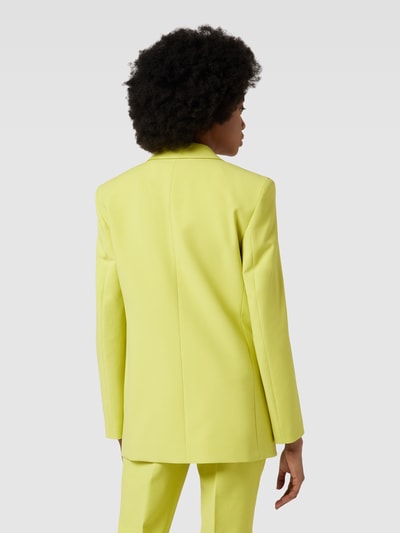 HUGO Lange blazer met viscose, model 'Aita' Neon groen - 5