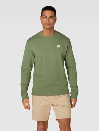 Scotch & Soda Sweatshirt aus Bio-Baumwolle Oliv 4