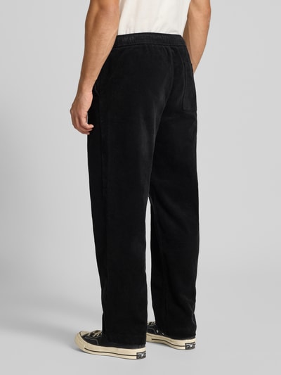 Only & Sons Loose fit corduroy broek van katoenmix, model 'FADE' Zwart - 5