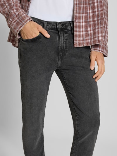 Levi's® Slim Fit Jeans mit Eingrifftaschen Modell '511™' Dunkelgrau 3