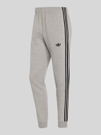 adidas Originals Slim Fit Sweathose aus Baumwoll-Mix Mittelgrau Melange 2