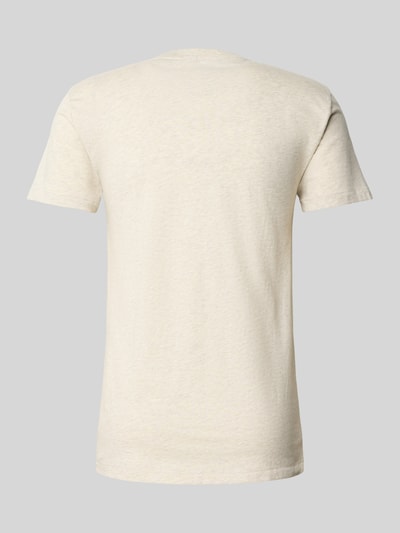 Polo Ralph Lauren Underwear Regular fit T-shirt in een set van 3 stuks, model 'Crew' Camel - 3