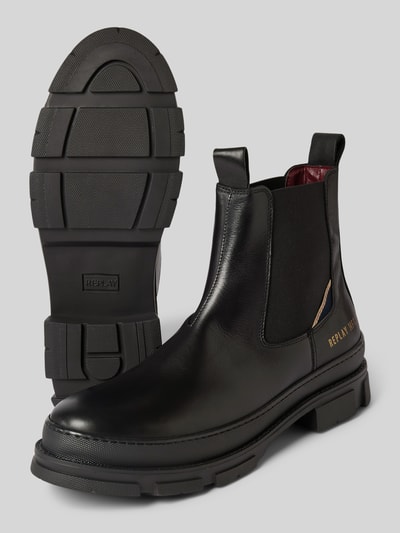 Replay Boots aus Leder Modell 'VEGA LEA' Black 3