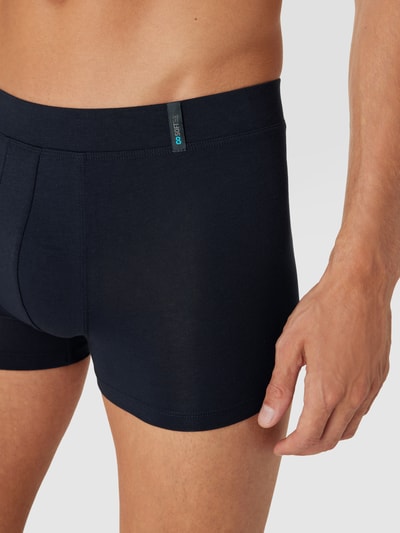 Schiesser Trunks mit Steppnähten Black 3