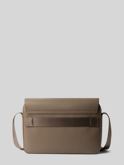 Lacoste Umhängetasche mit Label-Applikation Schlamm 4