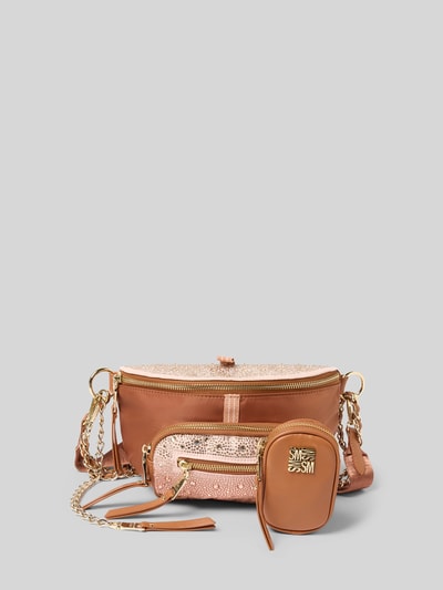 Steve Madden Torebka z detalem z logo model ‘MISTICA’ Brudnoróżowy 2