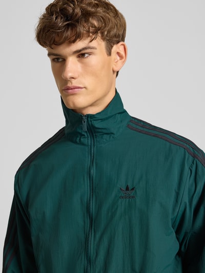 adidas Originals Sweatjack met opstaande kraag Donkergroen - 3