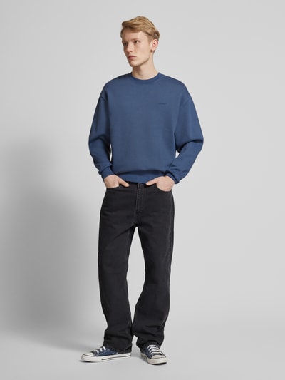 Levi's® Sweatshirt mit Rundhalsausschnitt Modell 'SARGASSO' Jeansblau 1