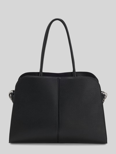 BOSS Shopper aus echtem Leder mit Logo-Prägung Modell 'CLARICE TOTE' Black 2