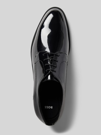 BOSS Derby schoenen van leer, model 'Tayil' Zwart - 3