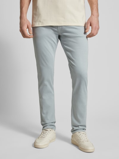 Replay Slim fit jeans in 5-pocketmodel, model 'ANBASS' Zilver - 4