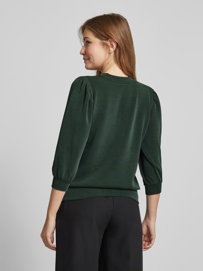 Selected Femme Sweatshirt mit 3/4-Ärmel Modell 'TENNY' Dunkelgruen 5