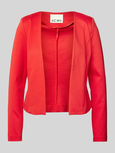 ICHI Blazer met opengewerkte voorkant, model 'KATE Short' Rood - 2