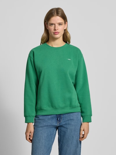 Levi's® Bluza z wyhaftowanym logo Ciemnozielony 4