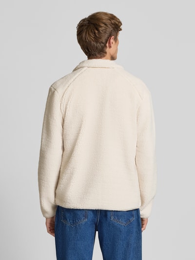 Only & Sons Regular Fit Webpelzjacke mit Mesh Innenstoff Modell 'DALLAS' Beige 5