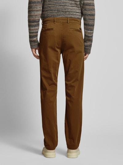 BOSS Orange Regular Fit Chino mit Gürtelschlaufen Oliv 5