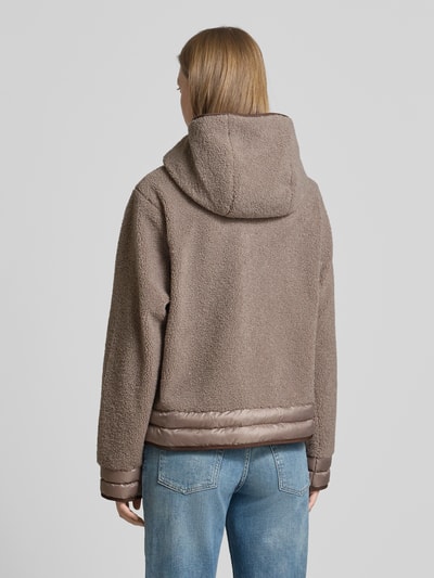 FUCHS SCHMITT Teddyjacke mit Kapuze Taupe 5