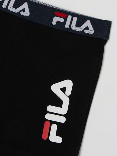 FILA Boxershort met stretch in een set van 4 stuks  Zwart - 2