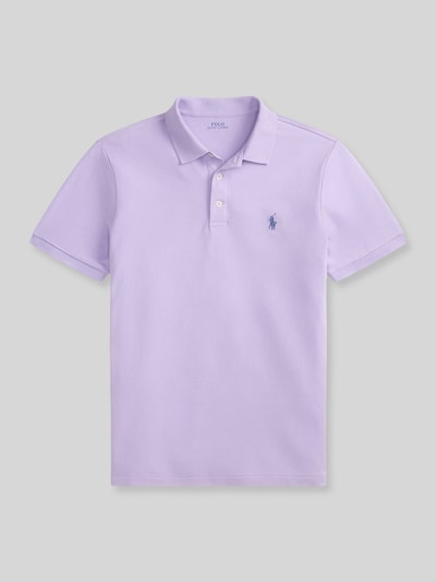 Polo Ralph Lauren regular fit poloshirt van katoenmix Lila - 2