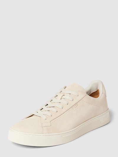 BOSS Sneakers in effen design Beige - 1